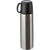 Thermos with cup for laser engraving